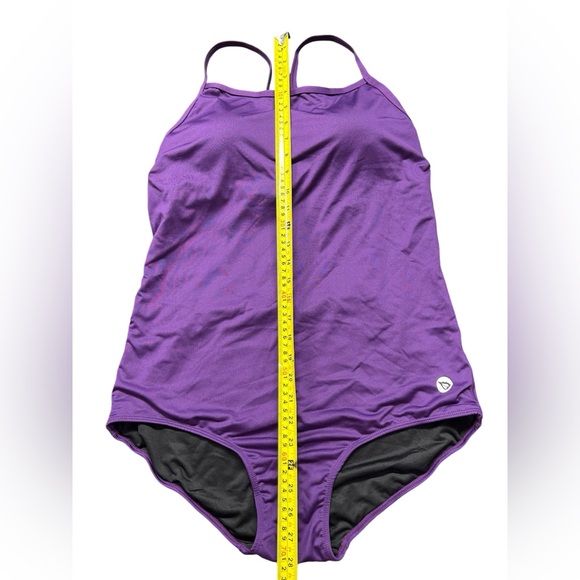 BALEAF womens purple competitive one piece athletic swimsuit size 42 NWT - Picture 9 of 9